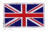Naszywka - Flaga GB - 8x5cm