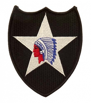 Naszywka - 2nd Infantry Division - kolor
