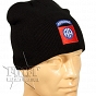 Czapka - 82nd Airborne Division - czarna