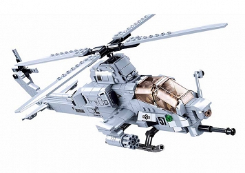 Helikopter Attack - klocki (B0838)