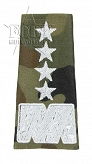 Pagony WP camo - białe - Generał