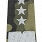 Pagony WP camo - białe - Generał Broni