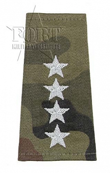Pagony WP camo - białe - Kapitan