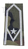 Pagony WP camo - białe - Młodszy Chorąży