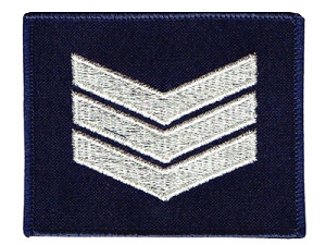 Stopień na softshell - na rzep - Sierżant sztabowy