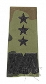 Pagony WP camo - czarne - Generał Broni