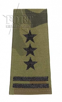Pagony WP camo - czarne - Pułkownik