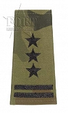 Pagony WP camo - czarne - Pułkownik