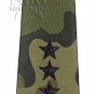 Pagony WP camo - czarne - Porucznik