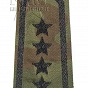 Pagony WP camo - czarne - Starszy Chorąży Sztabowy