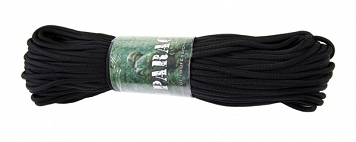 Paracord - czarny - 30 metrów
