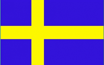 Flaga - Szwecja - 100x150cm