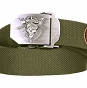 Pasek do spodni De Opresso Liber zielony - szer. 3,5 cm