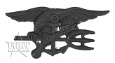 Odznaka Navy Seals - czarna - duża
