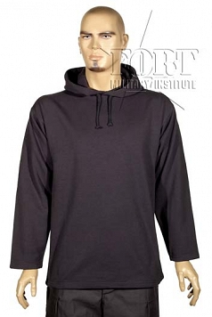 Bluza czarna z kapturem