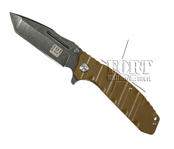 Taktyczny nóż składany - Stealth Knife - BF017918 - coyote
