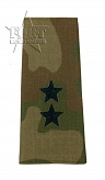 Pagony WP camo ripstop - czarne - Podporucznik