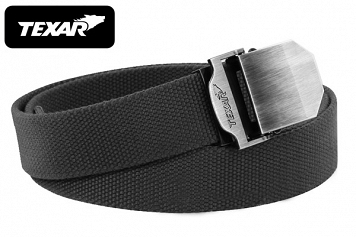 Pasek do spodni Texar - czarny