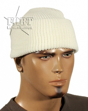 Czapka Watch Cap Rough - biała