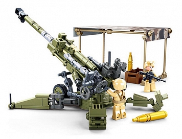 Haubica M777 Howitzer US - klocki (B0890)