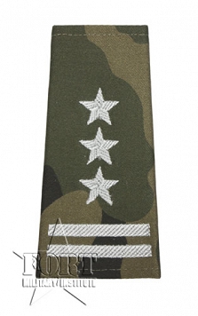 Pagony WP camo - białe - Pułkownik