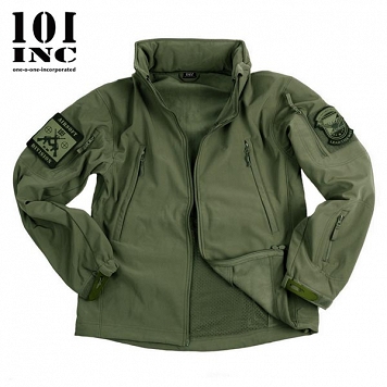 Bluza Soft Shell Jack Tactical - 101 Inc - zielona