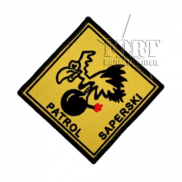 Naszywka - Patrol Saperski - kolor