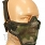 Maska ASG - Airsoft Metal Mesh Mask - woodland