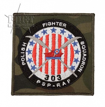 Naszywka - Dywizjon 303 - Polish Fighter Squadron 303