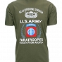 Koszulka - 82nd Airborne Division Paratrooper - zielona