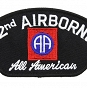 Naszywka - U.S. 82nd Airborne Division All American