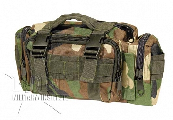 Saszetka z paskiem - zasobnik - woodland