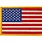 Naszywka - flaga USA - 7,7x5,3 cm