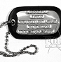 Identyfikator dla psa - Dog Tag - nieśmiertelnik z wybiciem