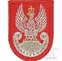 Orzełek na beret - Szkarłatny