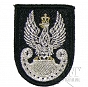 Orzełek na beret - Czarny