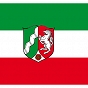 Flaga Nadrenia Północna-Westfalia - 90x150 cm - Mil-Tec