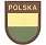 Naszywka 3D - Emblemat Polska - multicam