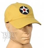 Czapka - US Army Air Corps  - WWII - żółta