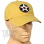 Czapka - US Army Air Corps  - WWII - żółta