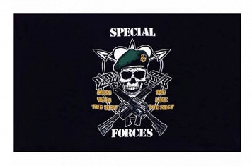 Flaga - Special Forces - 100x150cm