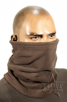 Gaiter Neck Legat Polartec (komin) - brązowy