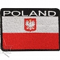 Naszywka - Poland - flaga+godło - kolor