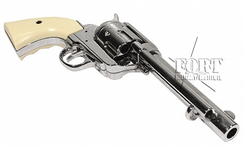 Rewolwer Colt Peacemaker M 1873 - 5½ cala - niklowany - replika