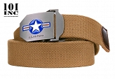 Pasek do spodni USAF WWII coyote - szer. 3,5 cm