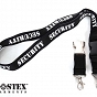 Smycz na szyję neoprenowa - Neck-Strap - Security