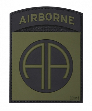 Naszywka 3D - U.S. 82nd Airborne Division - zielona