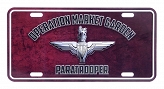 Tablica rejestracyjna - Operation Market Garden Paratrooper