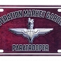 Tablica rejestracyjna - Operation Market Garden Paratrooper