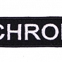 Naszywka OCHRONA - biała - 12 x 2,5 cm